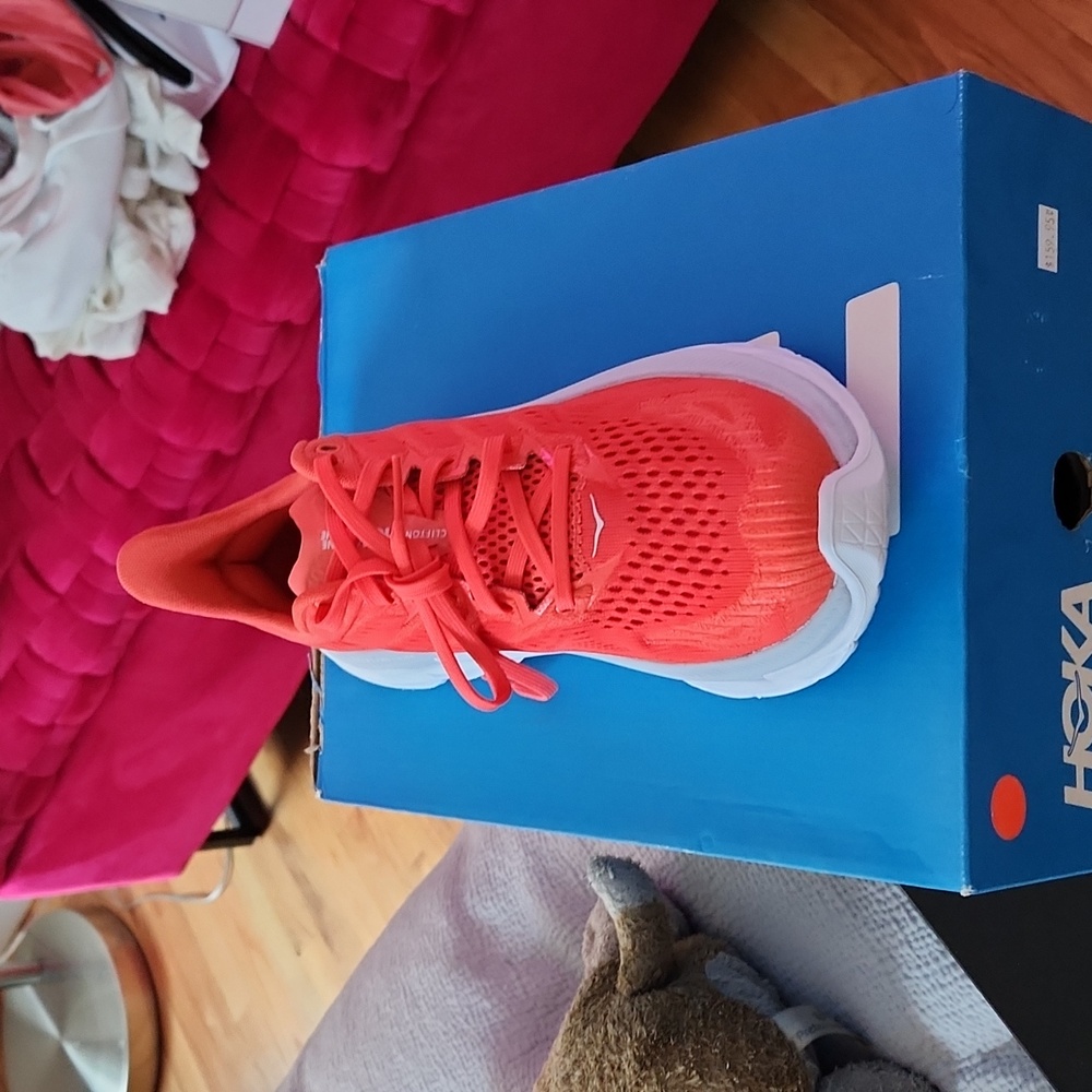 Hoka Clifton Edge, Size: 8.5, Orange